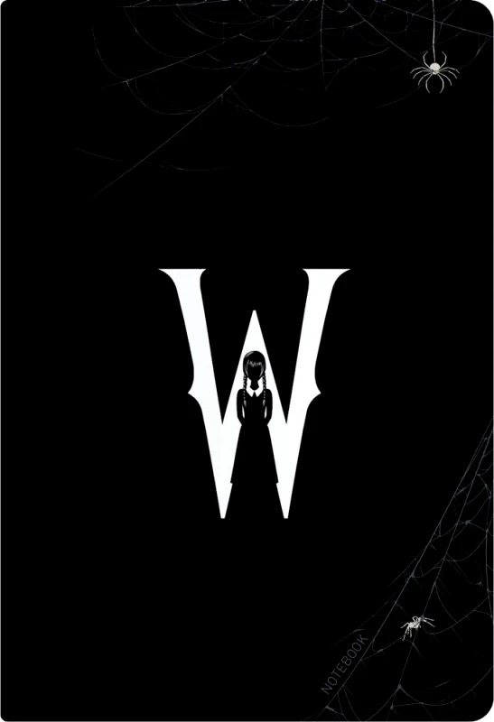 ΣΗΜΕΙΩΜΑΤΑΡΙΟ PUFFY - WEDNESDAY ΜΑΥΡΟ