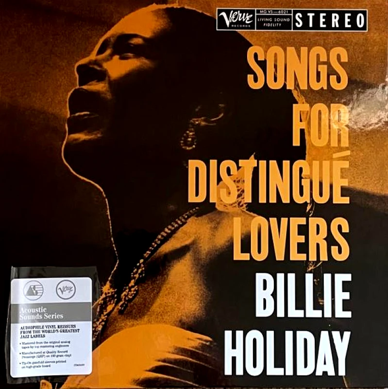BILLIE HOLIDAY / SONGS FOR DISTINQUE LOVERS - LP