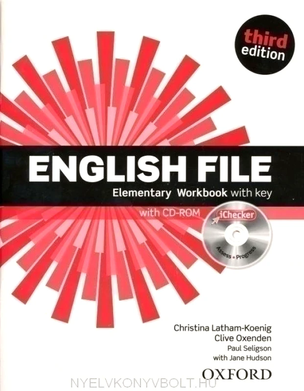 OXFORD ENGLISH FILE 3RD EDITION ELEMENTARY WORKBOOK WITH KEY+CD