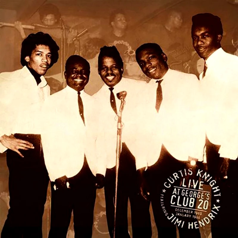 CURTIS KNIGHT & JIMI HENDRIX / LIVE AT GEORGE'S CLUB 20 - 2LP REC STORE DAY 2017