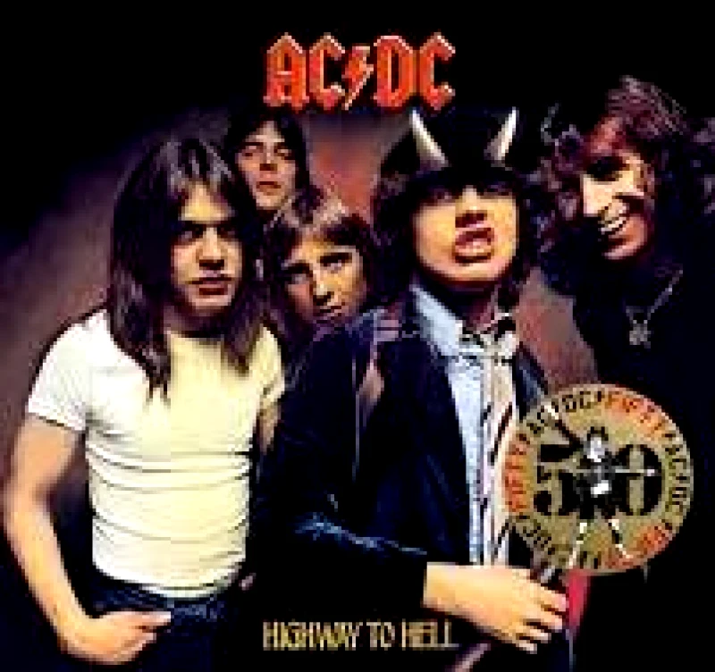 AC DC / HIGHWAY TO HELL - LP GOLD