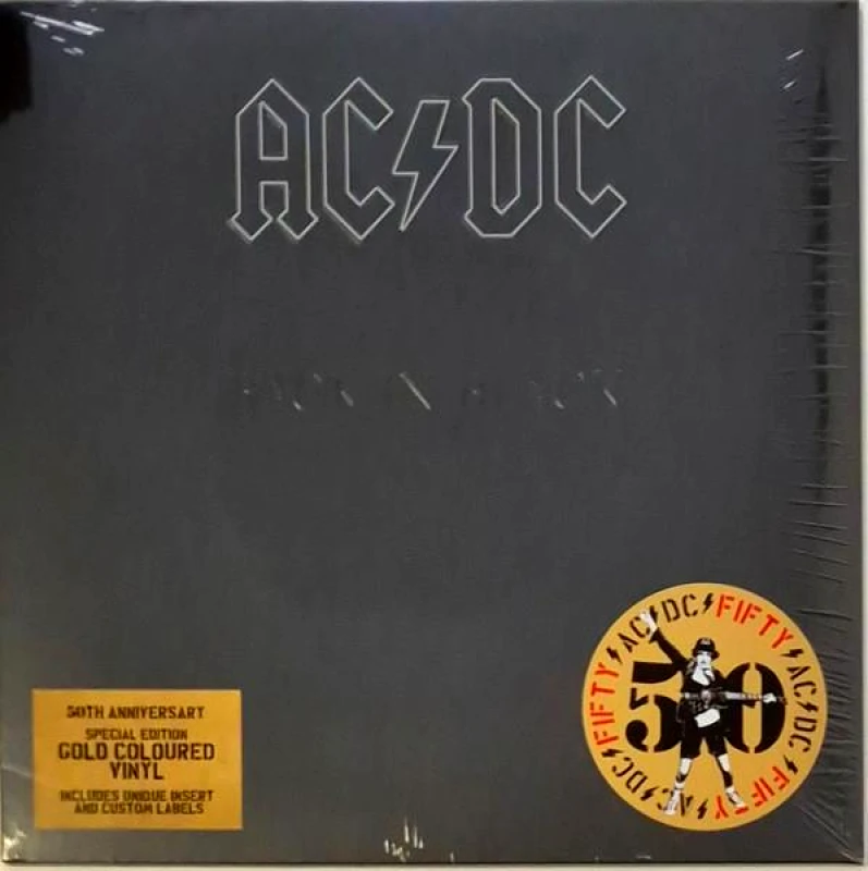 AC DC / BACK IN BLACK - LP GOLD