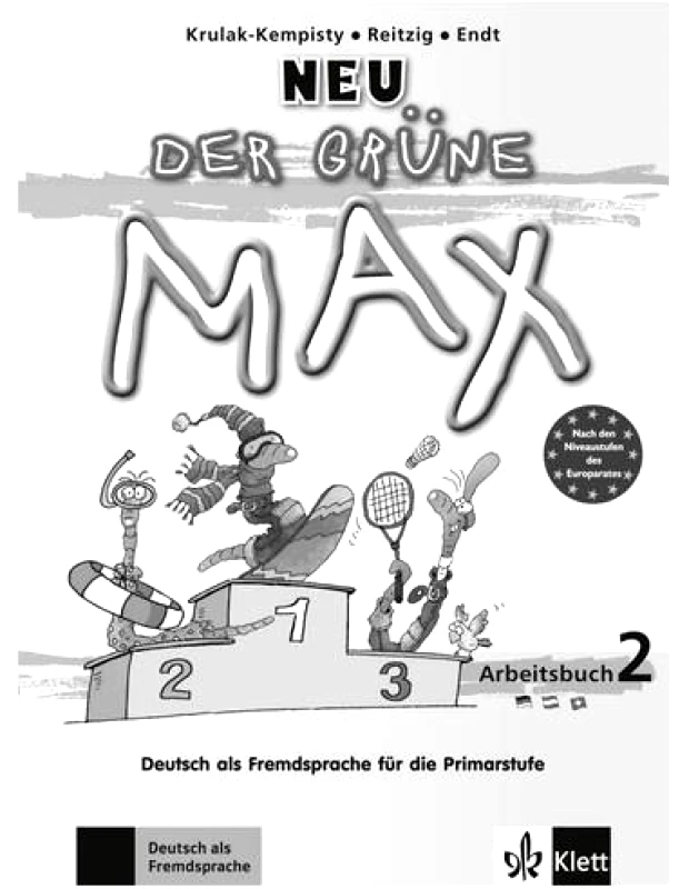 KLETT DER GRUNE MAX 2 NEU ARBEITSBUCH CD