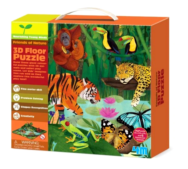 3D ΠΑΖΛ ΤΡΟΠΙΚΟ ΔΑΣΟΣ