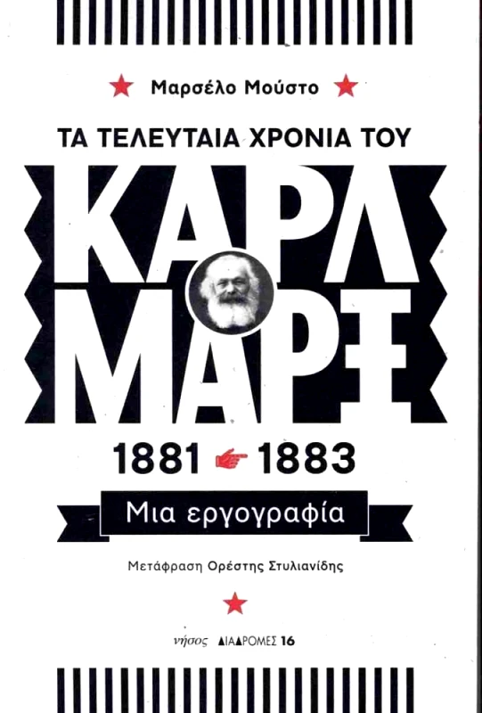 ΝΗΣΟΣ ΤΑ ΤΕΛΕΥΤΑΙΑ ΧΡΟΝΙΑ ΤΟΥ ΚΑΡΛ ΜΑΡΞ 1881-1883 ΜΙΑ ΕΡΓΟΓΡΑΦΙΑ