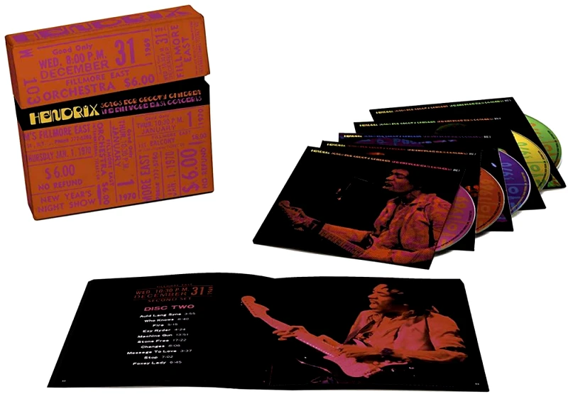 JIMI HENDRIX / SONGS FOR GROOVY CHILDREN - 5CD