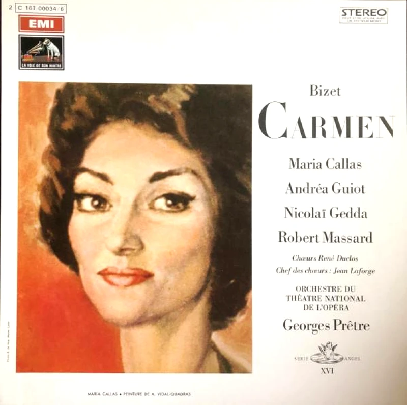 BIZET CALLAS / CARMEN - 3LP 180gr