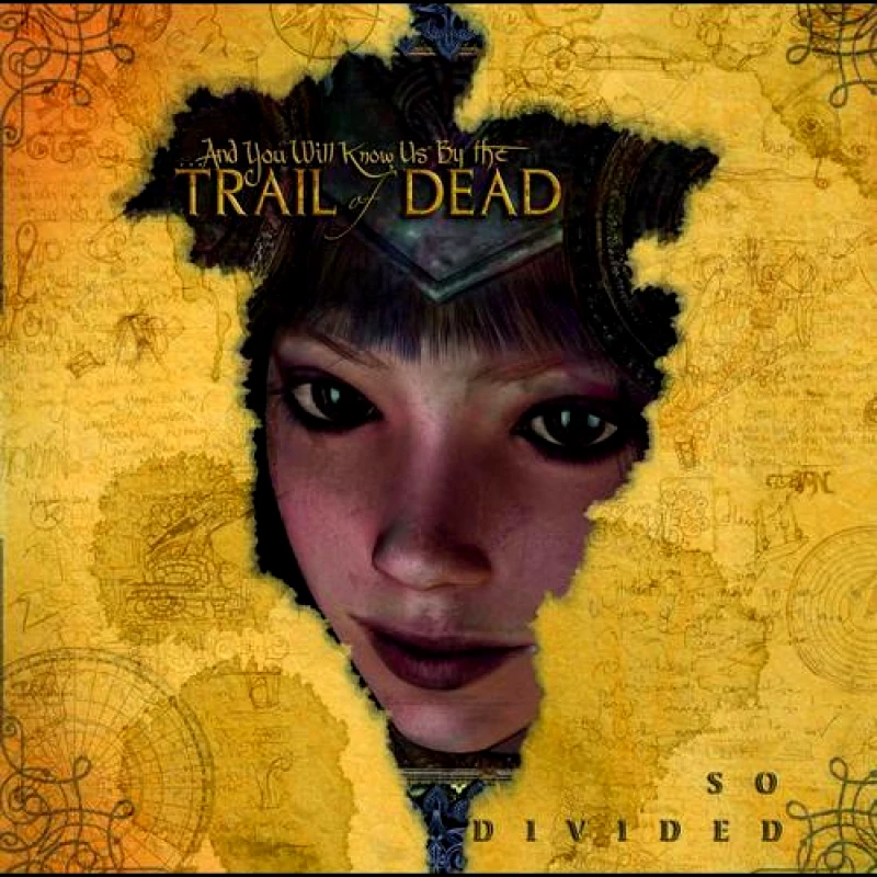 INTERSCOPE RECORDS AND YOU WILL KNOW US BY THE TRAIL OF DEAD - SO DIVIDED - CD