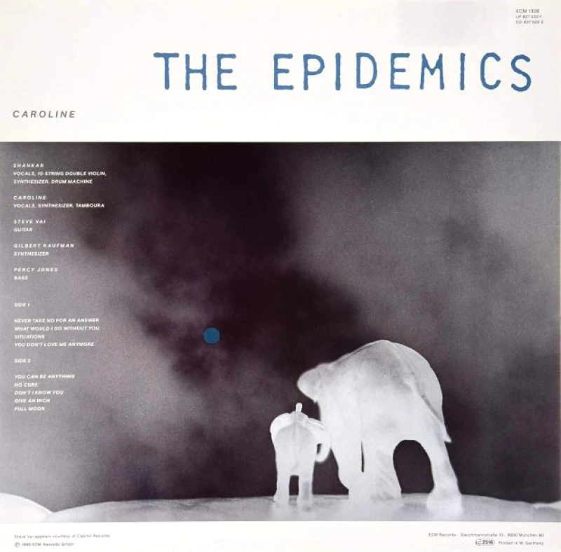 SHANKAR CAROLINE / THE EPIDEMICS - LP