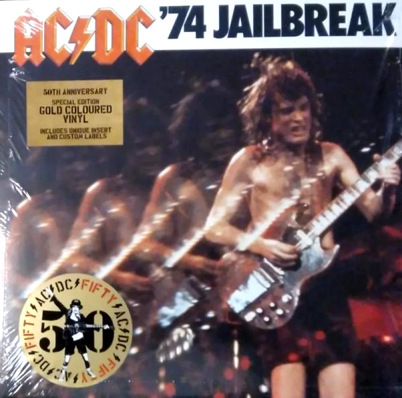 AC DC / JAILBREAK - LP GOLD φωτογραφία