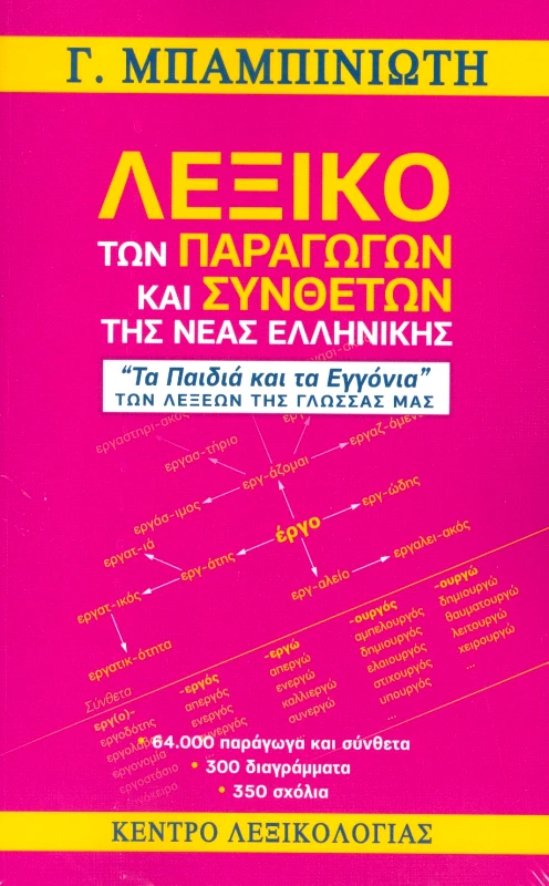 ΚΕΝΤΡΟ ΛΕΞΙΚΟΛΟΓΙΑΣ ΛΕΞΙΚΟ ΤΩΝ ΠΑΡΑΓΩΓΩΝ ΚΑΙ ΣΥΝΘΕΤΩΝ ΤΗΣ ΝΕΑΣ ΕΛΛΗΝΙΚΗΣ