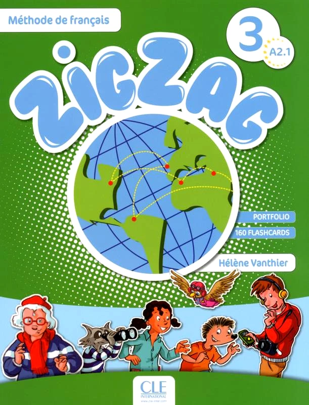 CLE INTERNATIONAL ZICZAC 3 A2.1 METHODE DE FRANCAIS