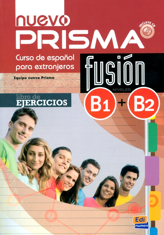 EDINUMEN NUEVO PRISMA FUSION B1+B2 EJERCICIOS+CD