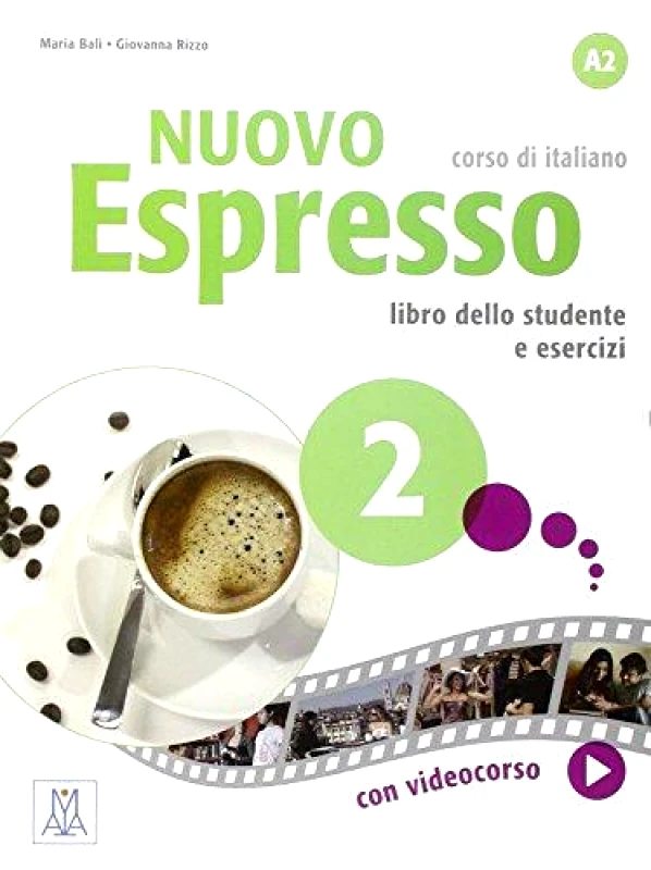 ALMA EDIZIONI NUOVO ESPRESSO 2 A2 LIBRO DELLO STUDENTE E ESERCIZI+WB+DVD