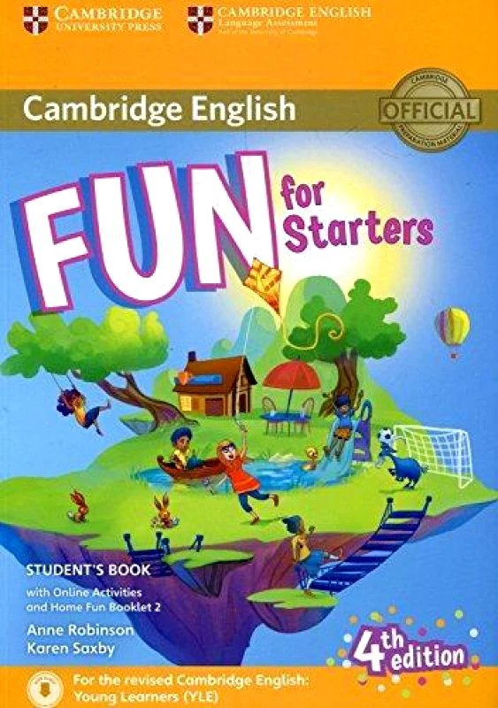 CAMBRIDGE FUN FOR STARTERS STUDENTS BOOK+ONLINE ACTIVITIES 4th EDITION