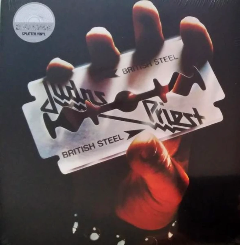 JUDAS PRIEST / BRITISH STEEL - LP BLACK & WHITE - LP