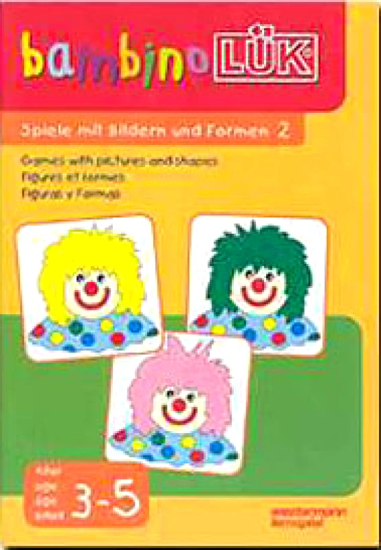 LUK BAMBINO LUK SPIELE MIT BILDERN UND FORMEN 2 (3-5)