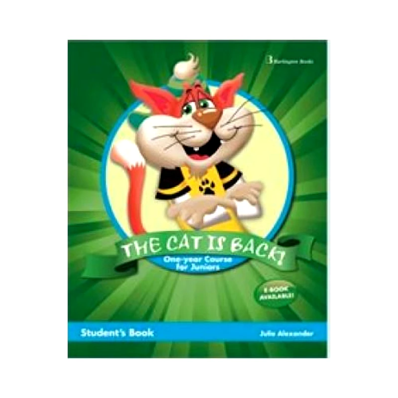 BURLINGTON THE CAT IS BACK ST/BK ONE-YEAR COURSE FOR JUNIORS + (E-BOOK)