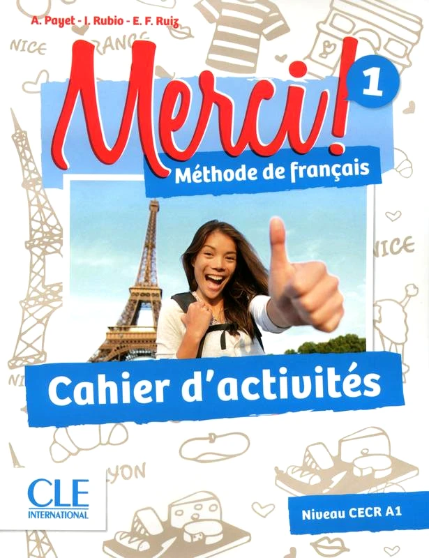 CLE INTERNATIONAL MERCI 1 A1 CAHIER D ACTIVITES