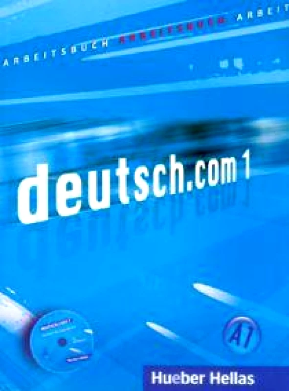 HUEBER HELLAS DEUTSCH.COM 1 ARBEITSBUCH (BK+CD) (A1)