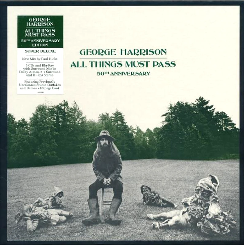GEORGE HARRISON / ALL THINGS MUST PASS 50TH ANNIVERSARY - 3CD DELUXE EDITION BLU RAY