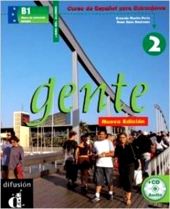 DIFUSION GENTE 2 LIBRO DEL ALUMNO B1+CD