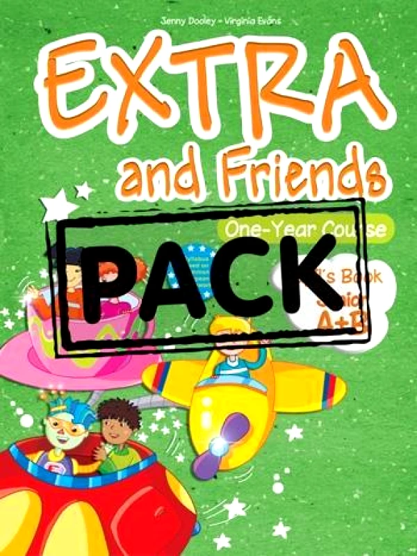 EXPRESS PUBLISHING EXTRA AND FRIENDS JUNIOR A+B ONE YEAR COURSE (BK+ALPHABETBOOK+DVD+ieBOOK)