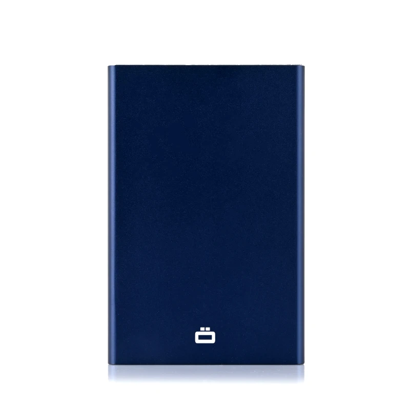 Ögon Designs Μεταλλική Καρτοθήκη Ögon Designs Slider RFID Safe Navy Blue