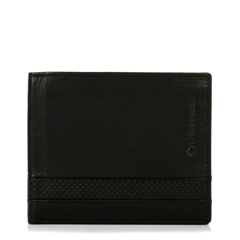 Diplomat Δερμάτινο Πορτοφόλι Μικρό Diplomat Men Collection RFID ΜΝ437 Μαύρο