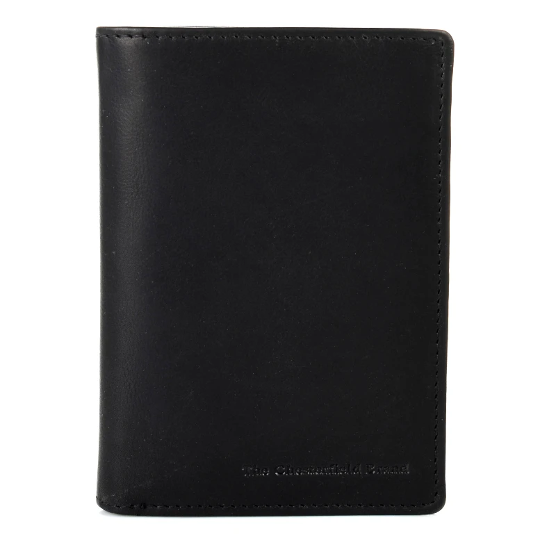 The Chesterfield Brand Δερμάτινο Πορτοφόλι Κάθετο με Flap The Chesterfield Brand C08.0203 00 Black