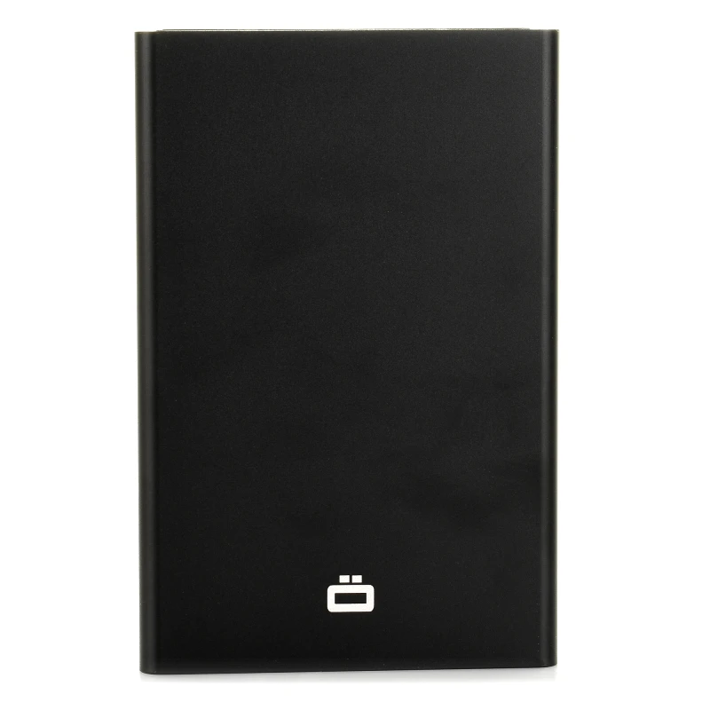 Ögon Designs Μεταλλική Καρτοθήκη Ögon Designs Slider RFID Safe Opium Black
