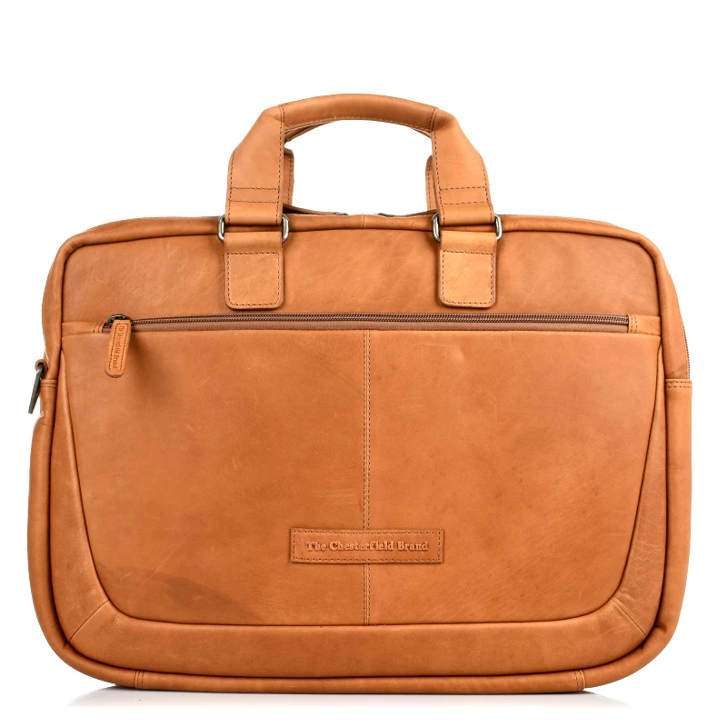 The Chesterfield Brand Δερμάτινος Χαρτοφύλακας The Chesterfield Brand Seth C40.1010 31 Cognac