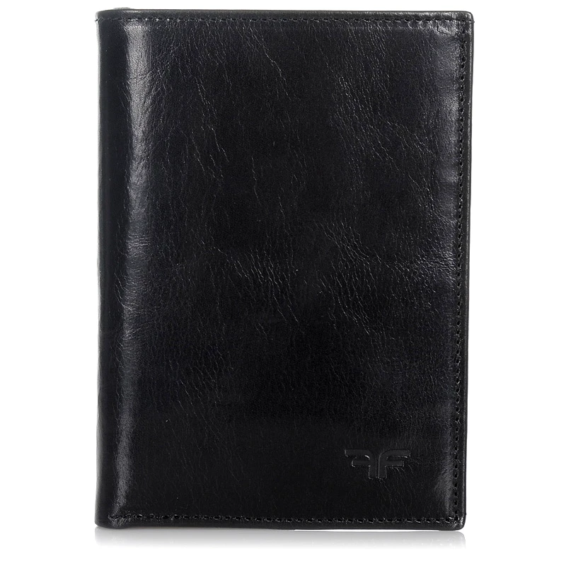 Forest Δερμάτινο Πορτοφόλι Χαρτοσήμων Forest 00F16 Black