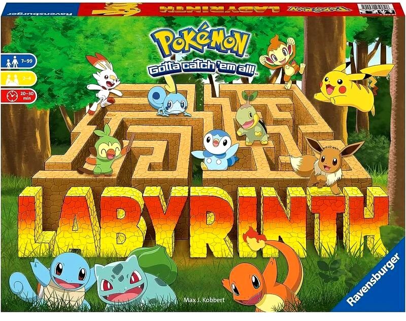 Ravensburger Επιτραπέζιο Λαβύρινθος Pokemon (22590)