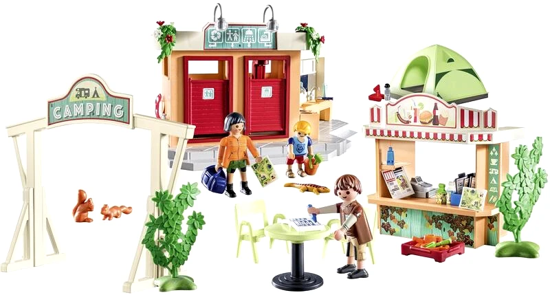 Playmobil Playmobil Οργανωμένο Camping (71424)