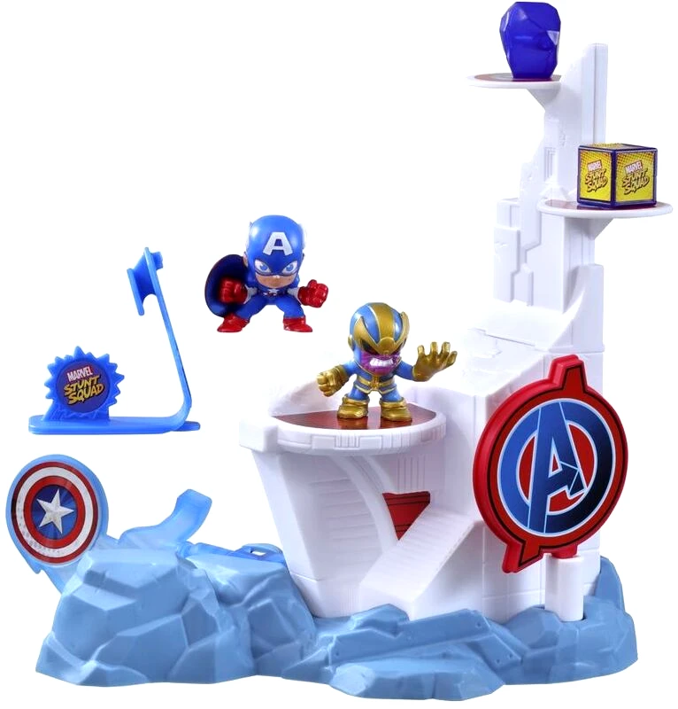 Hasbro Marvel Stund Figure & Feature Playset-2 Σχέδια (F6894)