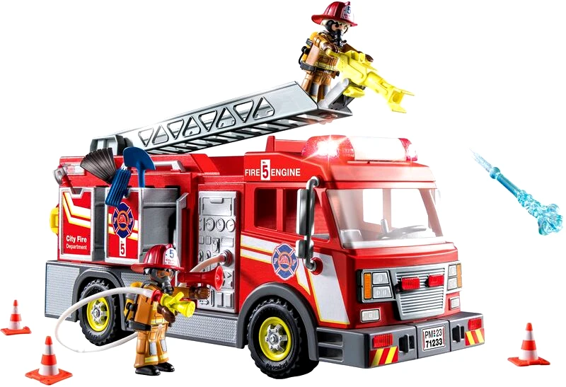 Playmobil Playmobil Όχημα Πυροσβεστικής (71233)