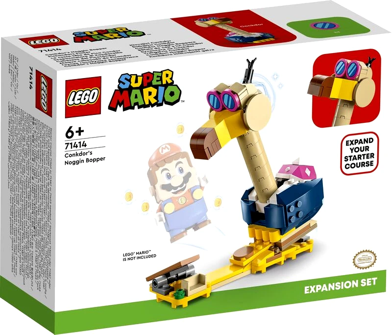 LEGO toys LEGO Super Mario Conkdor's Noggin Bopper Expansion Set (71414)