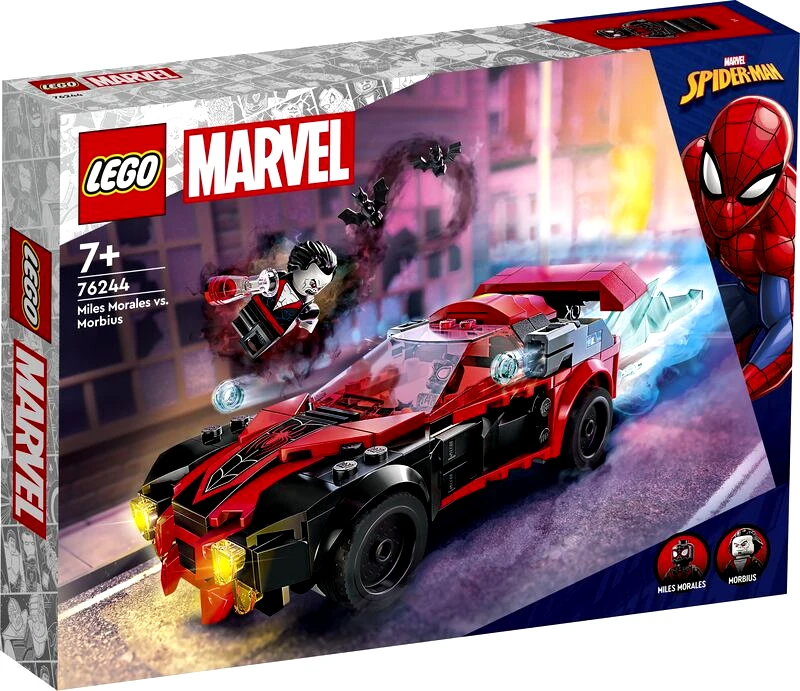 LEGO toys LEGO Super Heroes Miles Morales VS Morbius (76244)