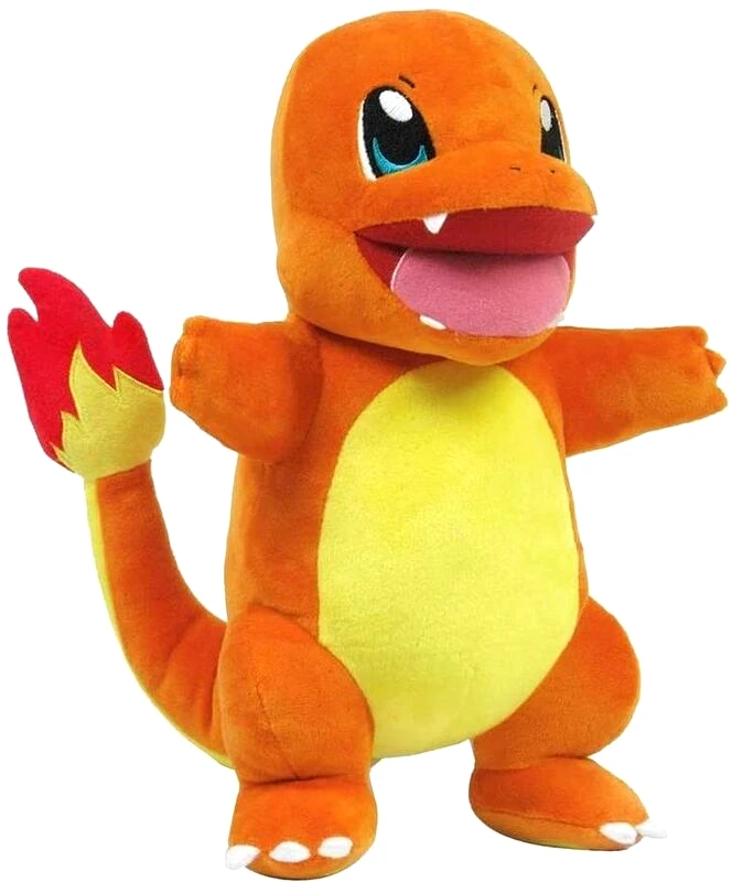 Pokemon Λούτρινο Charmader Με Ήχο & Φώς 25cm (JW097770)