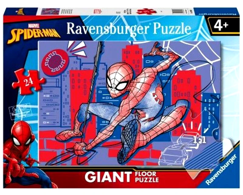 Ravensburger Παζλ 24 Floor Spiderman (03088)