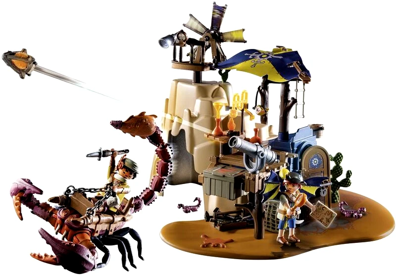 Playmobil Playmobil Novelmore Sal'ahari Sands-Μυστική Βάση Με Γιγαντιαίο Σκορπιό (71024)