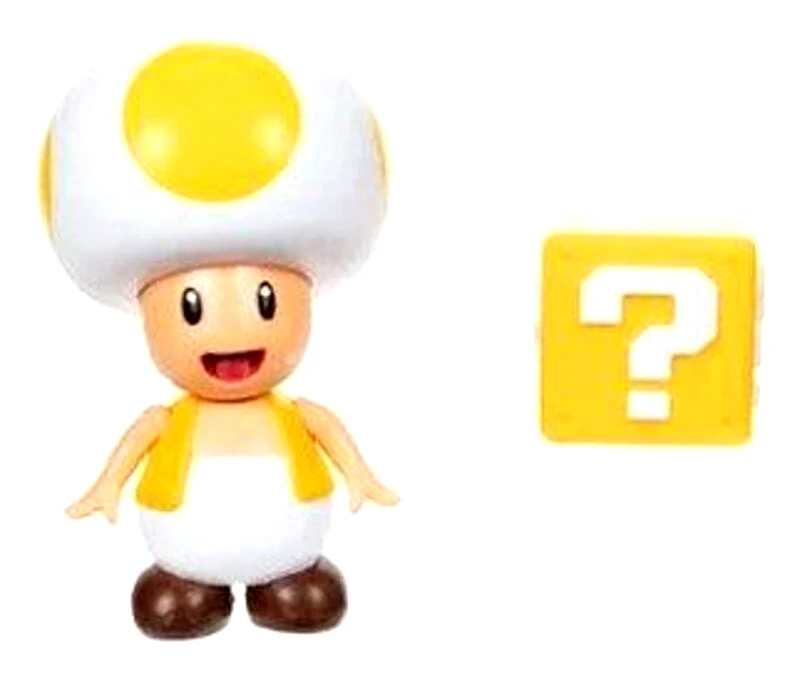 Jakks Pacific JP Nintendo Φιγούρα 4'' Super Mario W.30-5 Σχέδια (413754-6-GEN)