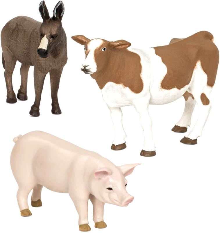 Terra Σετ Farm Animals 3 Τμχ (AN2811Z)