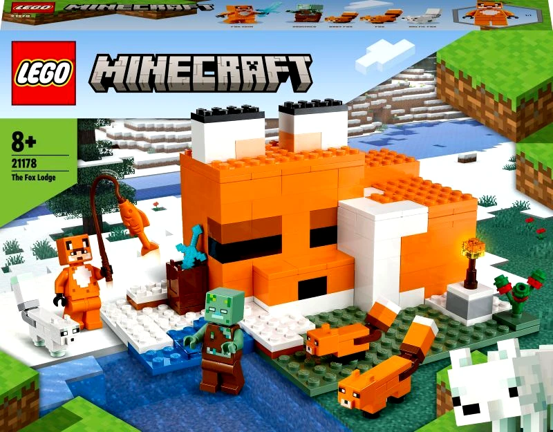 LEGO toys LEGO Minecraft The Fox Lodge (21178)