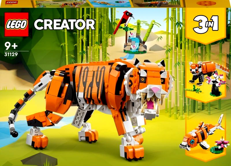 LEGO toys LEGO Creator 3in1 Majestic Tiger (31129)