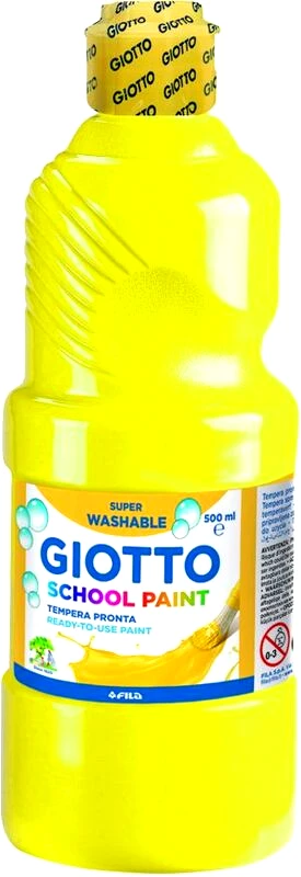 Giotto Giotto Τέμπερα Κίτρινο 500ml (535302)