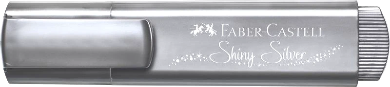 Faber Castell Faber Castell Textliner Μεταλλικός Ασημί-1Τμχ (12310065)