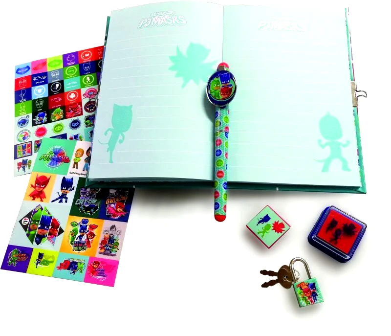 AS Company PJ Masks Ατζέντα Σετ (1027-06149)