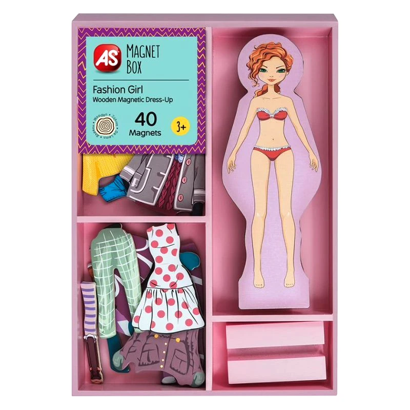 AS Company Magnet Box - Fashion Girl (1029-64053)